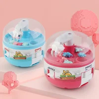 Mini Claw Machine 9 Tiny Stuff Prizes Dinosaur Gashapon Toy Capsule Grabbing And Grabbing Capsule Machine Interactive Toys 1