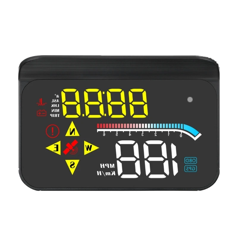 

Auto M17 HUD-Head Up Display Digital GPS-Smart Speedometer Overspeed Alarm Meter