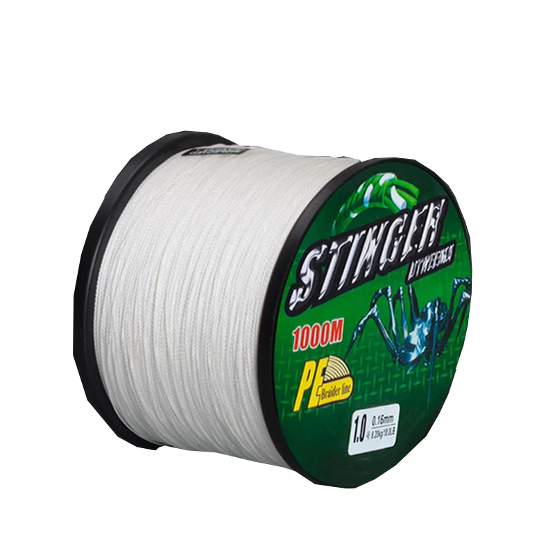 Super Strong 1000m 4 Braided Fishing Line Pe Woven Fishing Line Wear