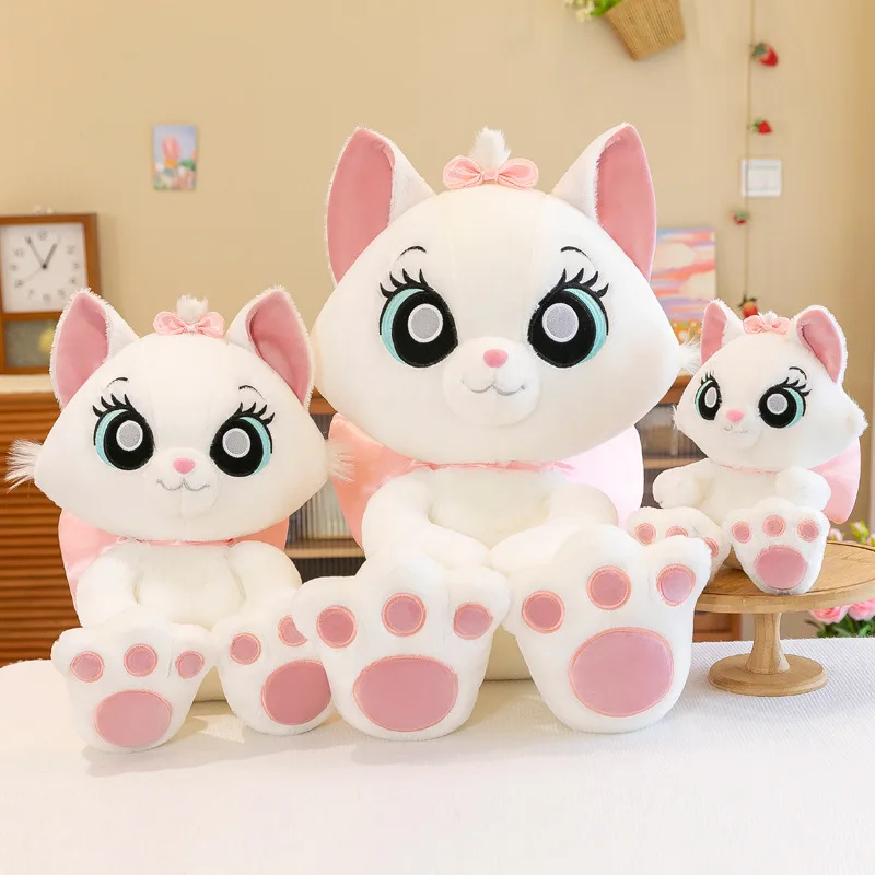 30/60cm Disney Marie Cat Plush Toy Plush Pink Colour Doll Girlish Heart Christmas Present 2