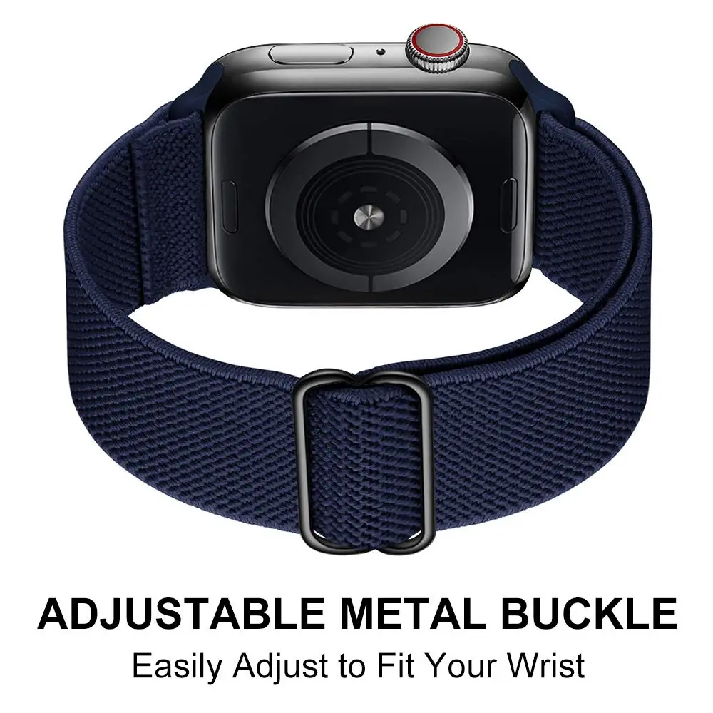 Elastic Nylon Scrunchie Watch Strap - Various Sizes Available