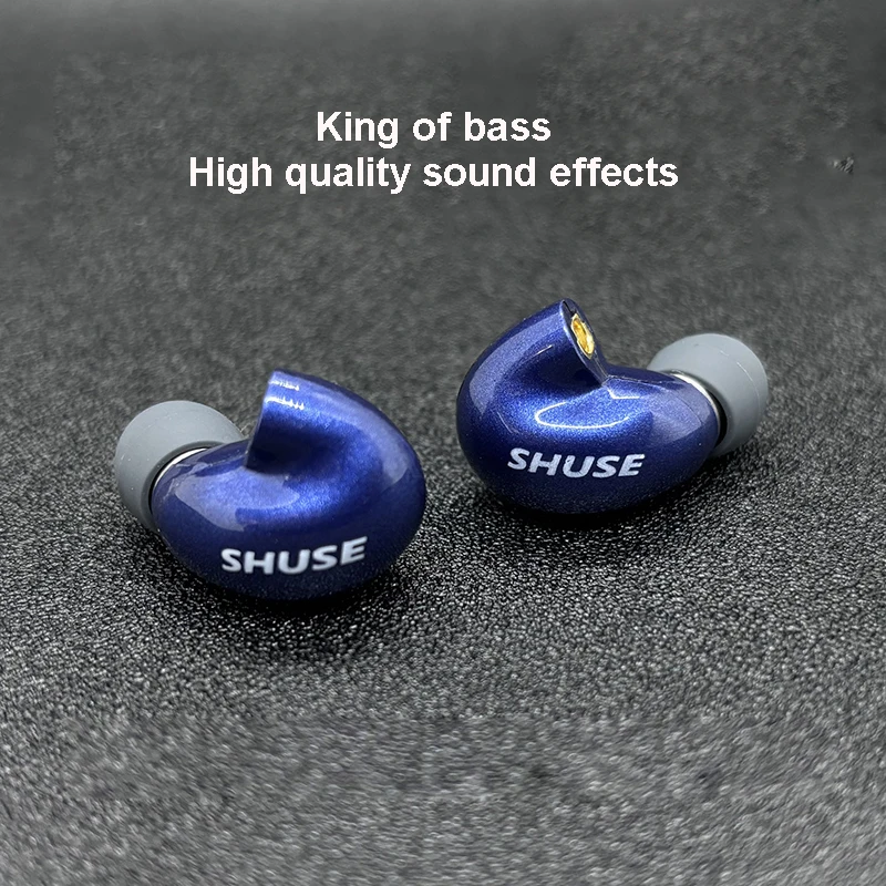 DIY SE846 HiFi Stereo In Ear Earphones, Bass Headphone, MMCX