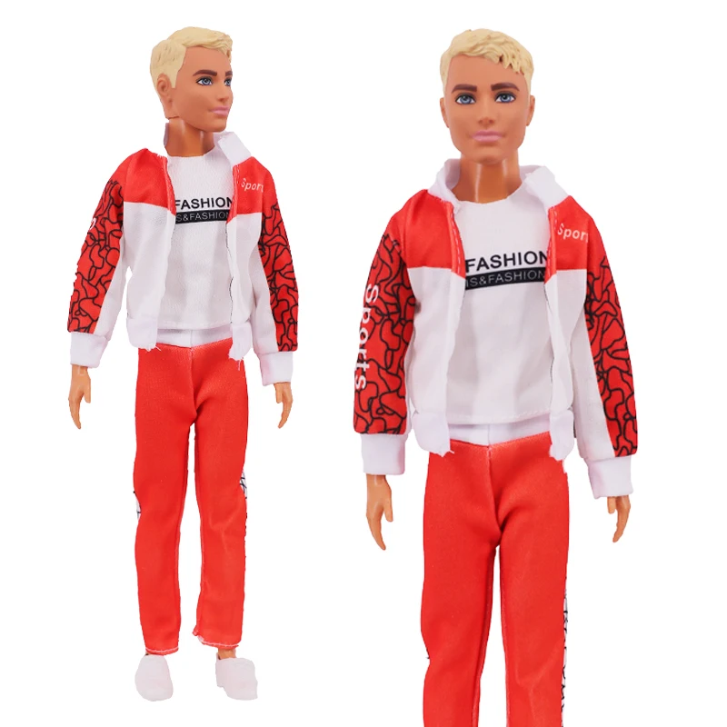 25 Style Ken Babies Doll Clothes Sportswear Prince's Daily Clothing Overcoat for Barbies 30 Cm Ken Boy Clothes,Birthday Present 2