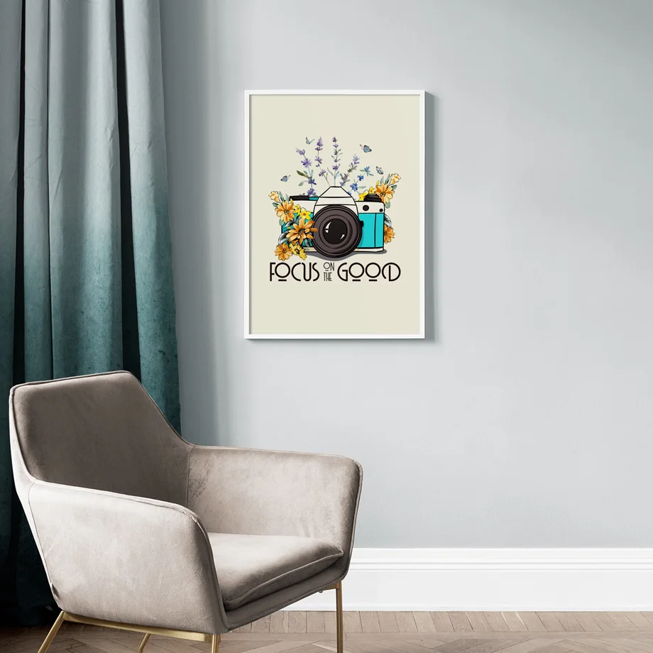 Retro Colorful Moth Camera Flower Posters And Prints Aesthetics Canvas Painting Bedroom Wall Art Living Room Home Decoration