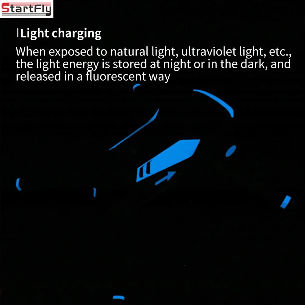 For DJI Mavic 3/3C/3Pro Drone Luminous Sticker Decoration Decals Skin Anti-Scratch Protective Film Night Safety Flight Accessory