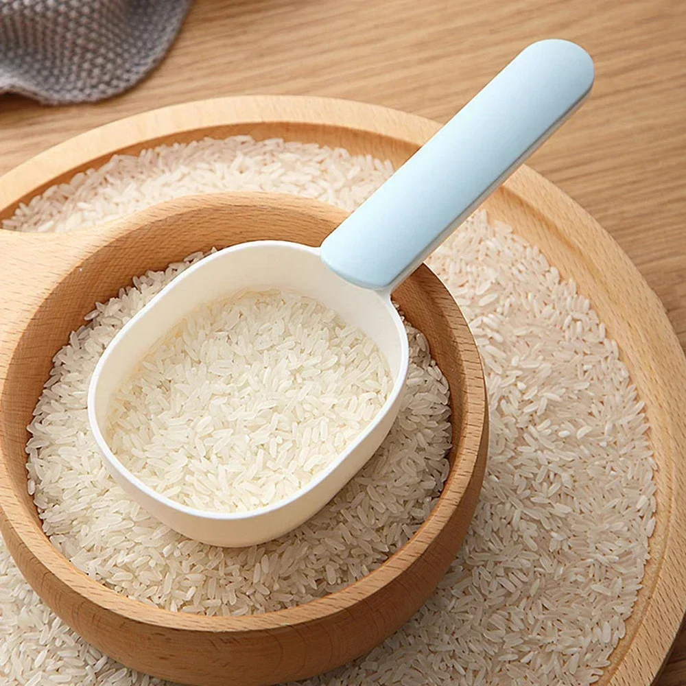 Measuring Spoon with Bag Clip Sealing Long Handle Cute Scoop Rice Digging Flour Digging Rice Baking Pet Feeding Dog Cat Food kitchen measuring spoons measuring spoon set measuring cup and spoon set