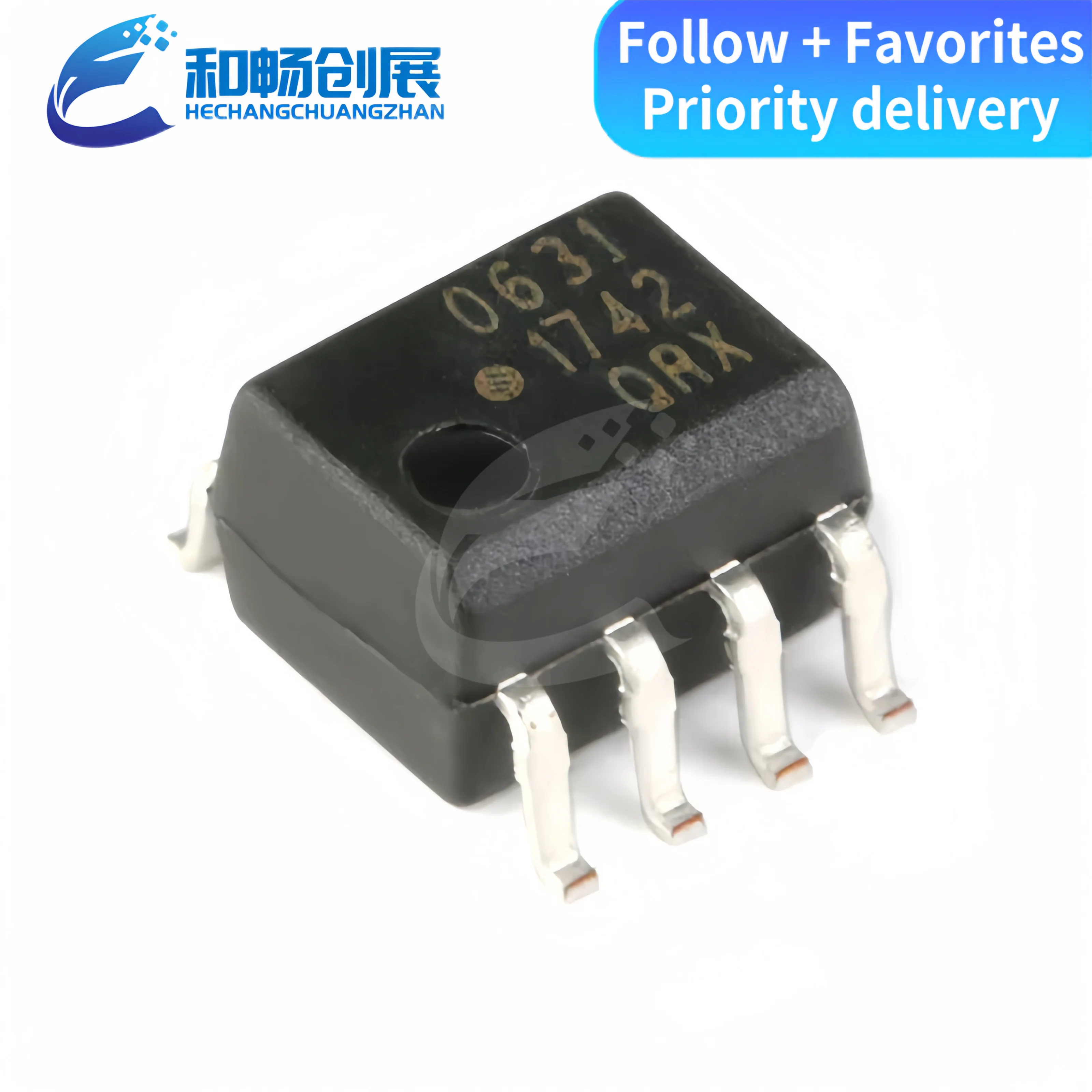 

Новинка, оригинальный SMT HCPL-0631-500E SOP-8 logic gate чип с оптопарой