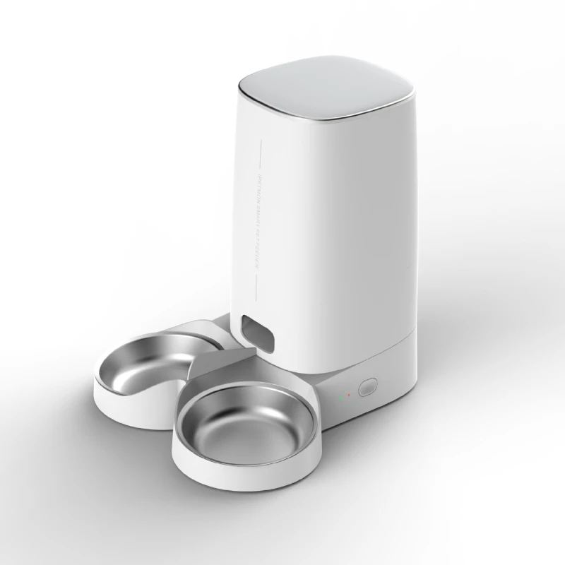 ROJECOAutomaticCatFeederPetSmartCatFoodKibbleDispenserRemote