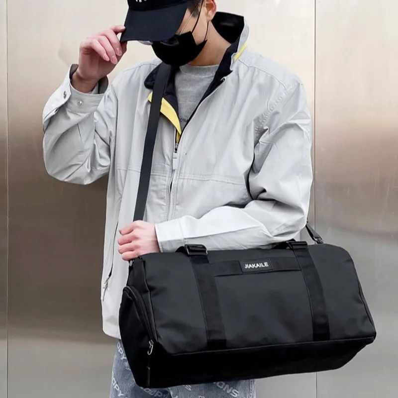 2024 New Capacity Sports Fitness  Yoga Luggage Dry and Wet Separation Women's Lightweight Short Distance Bag Men's Portable