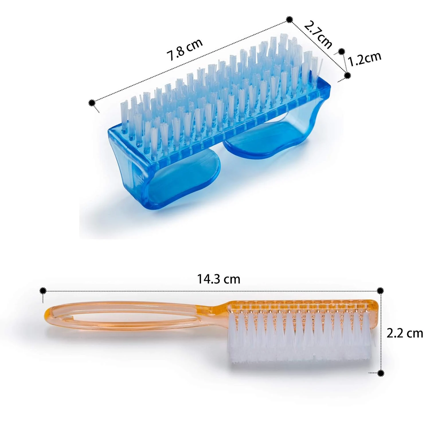 Luxurious, premium unisex nail care kit for spotless, radiant hands and feet. High-quality pedicure scrubbing tools with durable