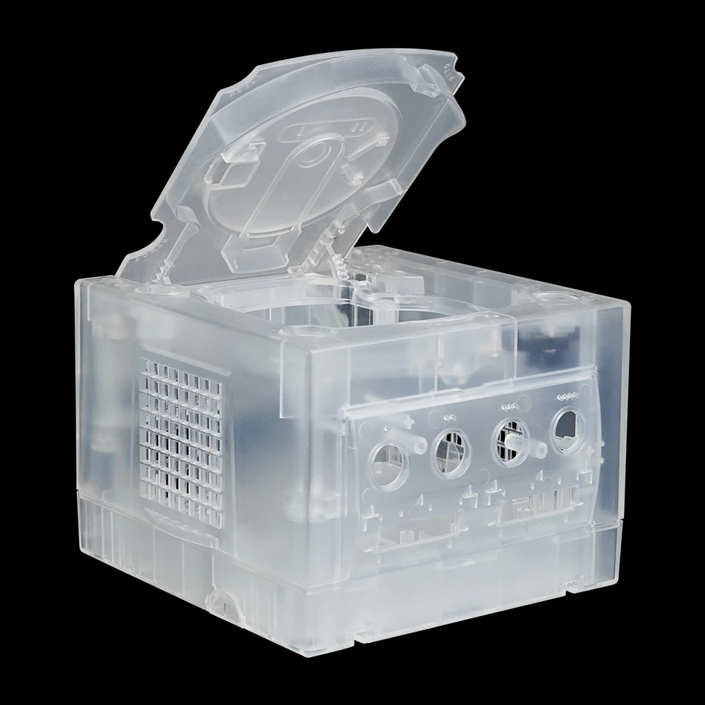 Bitfunx Gamecube NGC Replacement Shell Transparent Case for