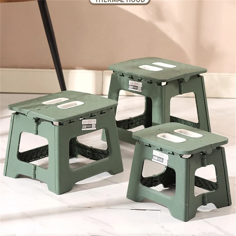 Folding stool portable kindergarten train Maza home subway thickened reinforced chair outdoor small bench