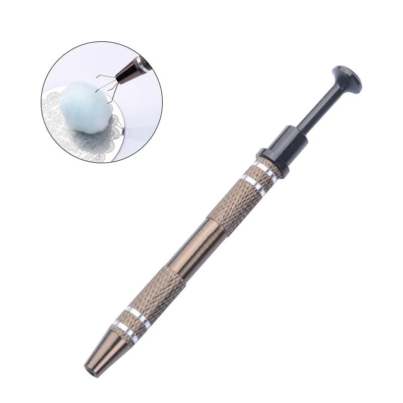 

3 Pcs Paw Manicure Claw Nail Template Tool Puncture Saver Balls for Nails