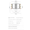 Household Electric Steamer for Food Steamer Multi-functional Three-layer Stainless Steel Large-capacity Vegetable Steam Cooker 6
