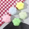 10pcs Baby Children TPR Cat's Paw Pinch Toy Stick-slip Mini Cat's Paw Squeeze Retractable Toys Decompression Gift 4