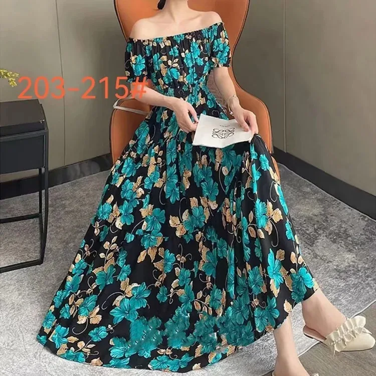THHONE Vestidos Robe Maxi Long Summer Dress Women Indian Clothes Bohemian Cotton Linen Floral Beach Korean Casual Boho Dresses