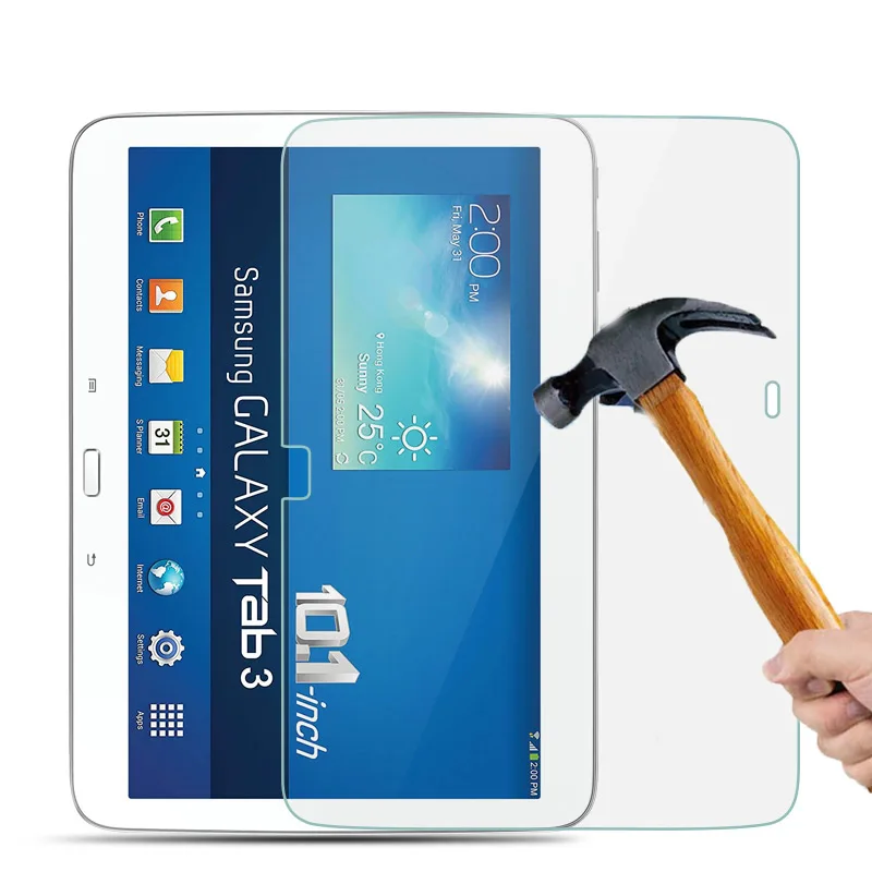 

9H Tempered Glass for Samsung Galaxy P5200 P5210 Tab 3 10.1 Inch Screen Protector Protective Film Glass
