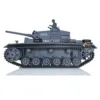 2.4G Heng Long 1/16 Scale 7.0 Plastic German Panzer III L RC Tank Model 3848 Battle Against IR Battle Toys for Boys TH17339-SMT7 4