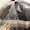 50 Pcs 150*110cm Disposable Barber Cape Hairdressing Apron Household Anti-staining Cape Waterproof Gown Hair Cutting Supplies 3