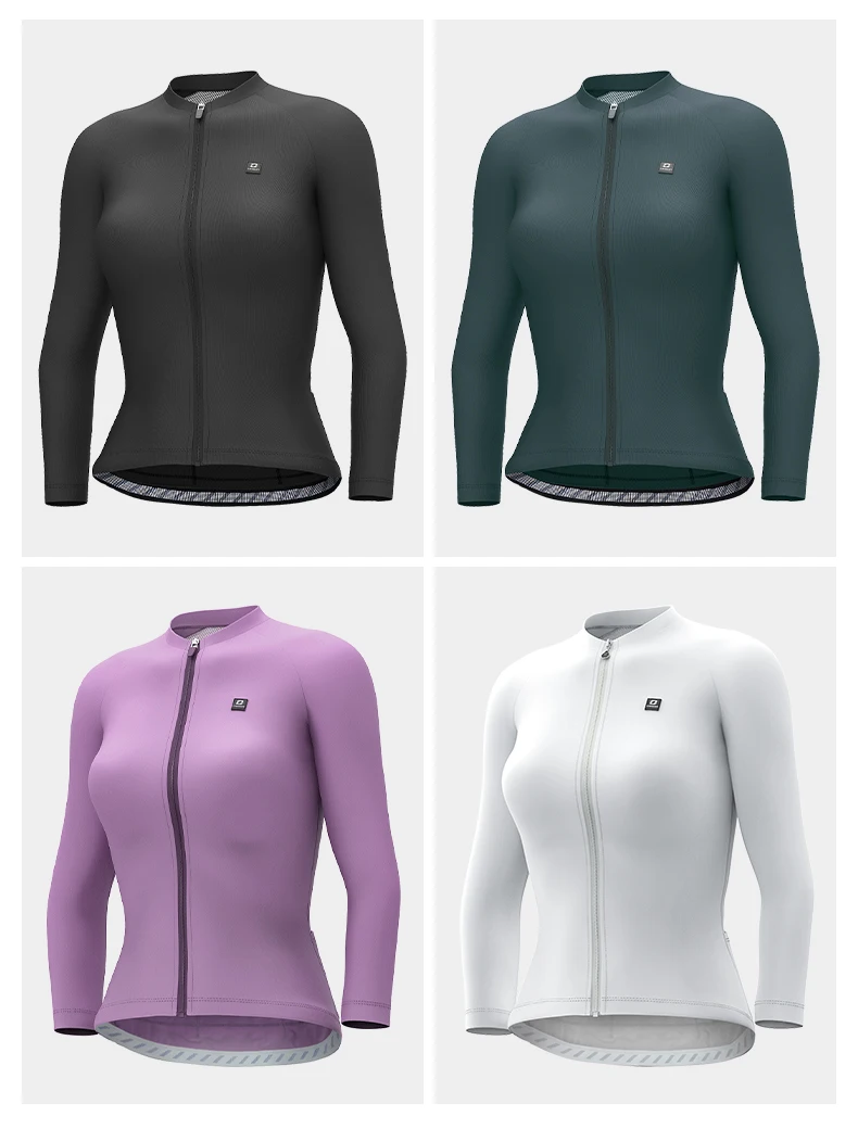 LAMEDA Frühling Sommer Langarm Radfahren Jersey Frauen Outdoor Fahrrad Mtb Ricing Tasche Reflektierende Atmungsaktive Sport Kleidung – Detail 5