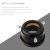 StarDikor Telescope Accessories Adapter 1.25" M42x0.75 To 1.25 Inch Adapter With Compression Ring For Zwo Qhy Camera Full Metal 4