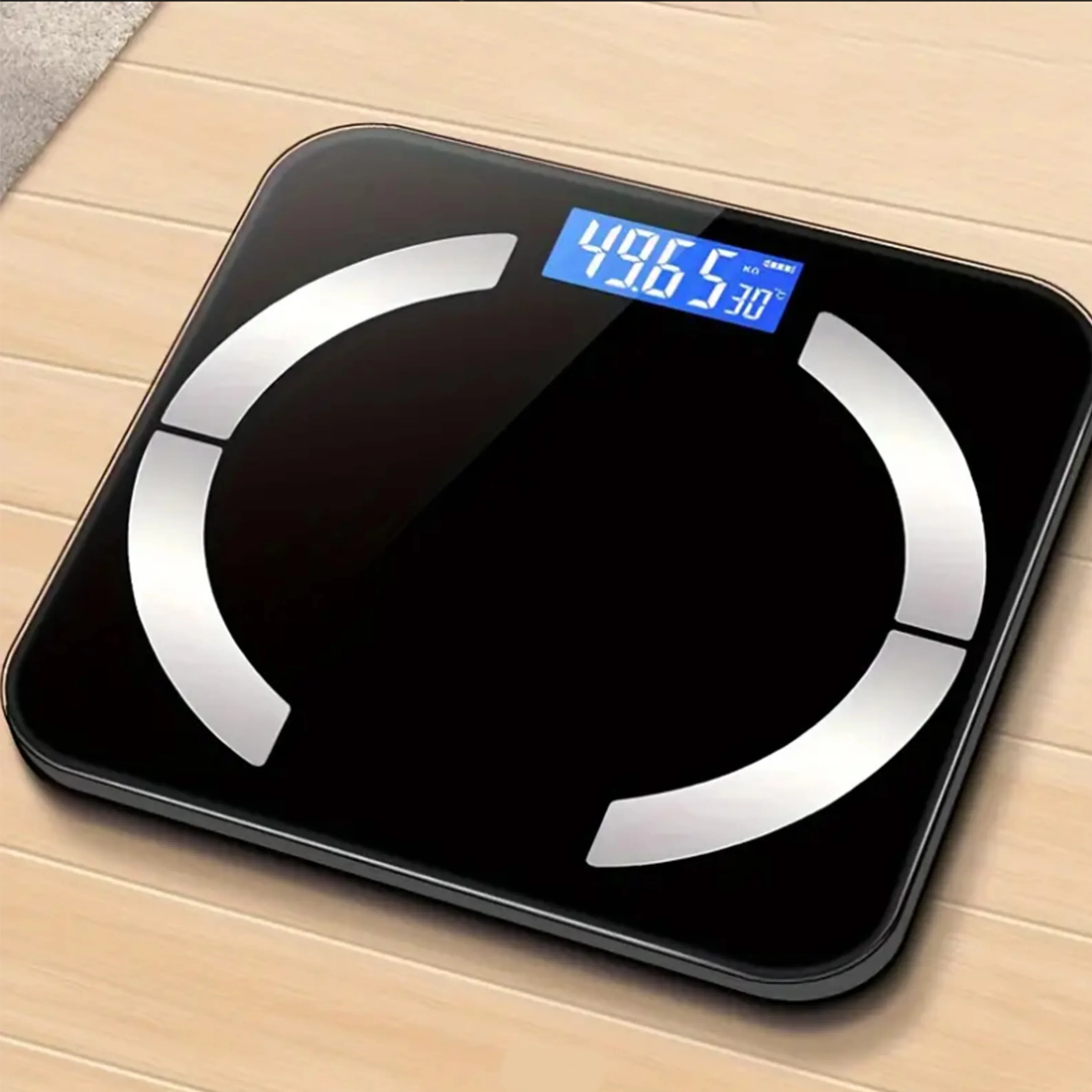1pc body fat scale, electronic fat measurement scale, human home intelligent battery powered weight scale (without battery) 3