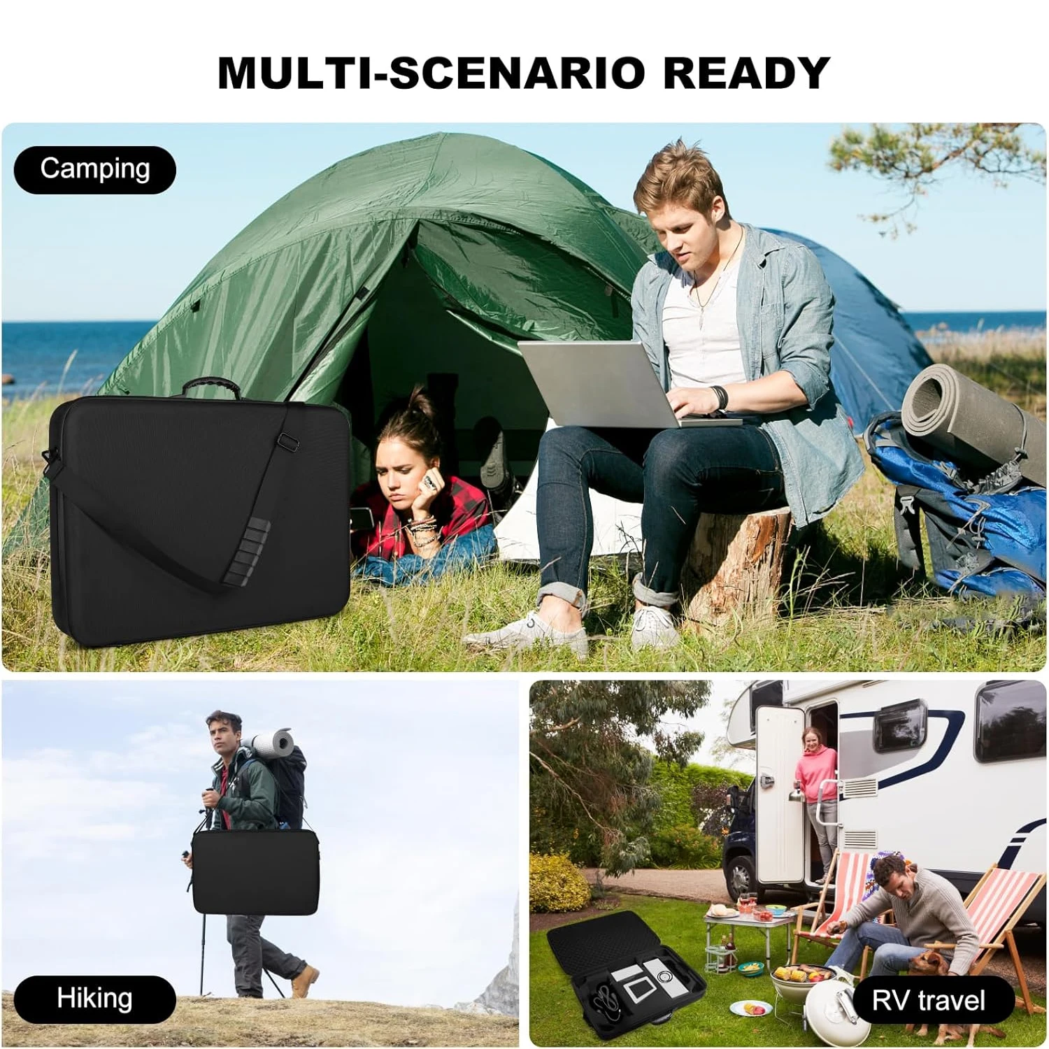 Portable Carrying Case Travel Bag for Starlink Gen3, Protective Waterproof Organizer Storage Case for Starlink Gen 3