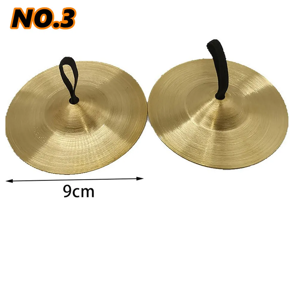 2Pcs Belly Dancing Finger Cymbal Percussion Musical Instrument Fingertip Orff Dance Props Education