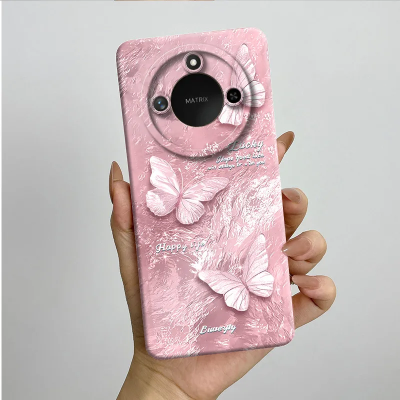 Sweet Painted Silicone Phone Case - Fashion Cartoon Design, Protective & Stylish