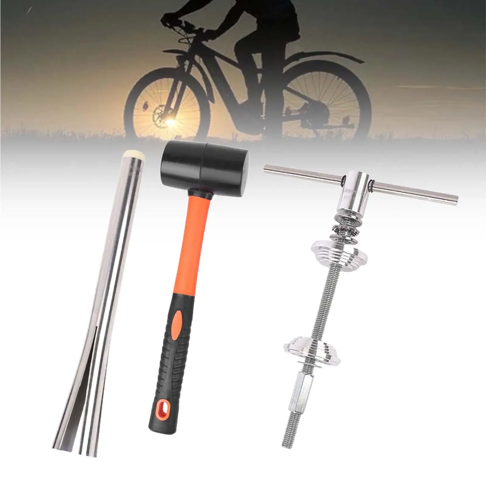 

Инструмент для снятия подшипника велосипедной гарнитуры