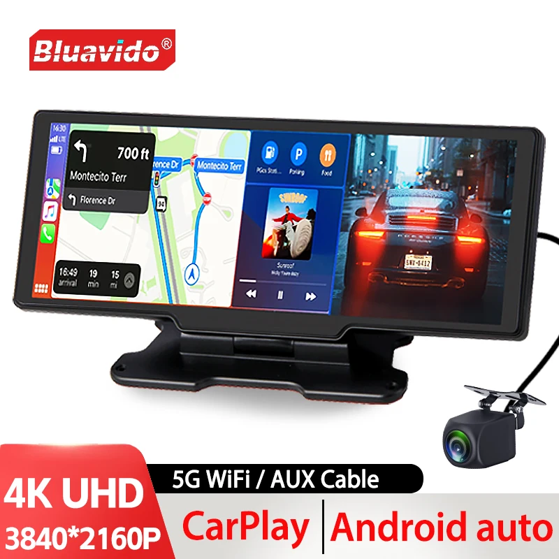 bluavido-traco-cam-sem-fio-carplay-android-auto-navegacao-gps-5g-wifi-carro-aux-dvr-camera-de-visao-traseira-gravador-de-video-painel-4k