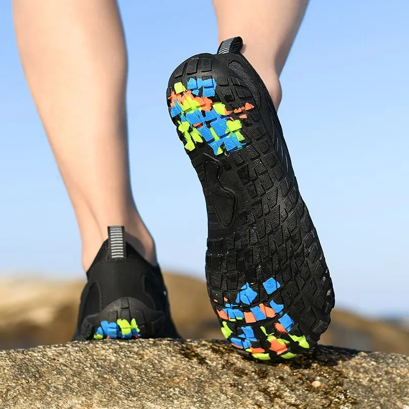 Unisex Indoor Training Women Large Size Wading Couples Vacation Beach Game Aqua Shoes Men Squat water shoes aqua shoes