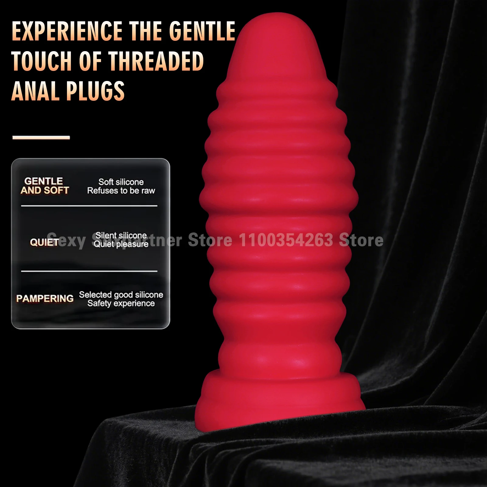 Big Spiral Ass ButtPlug Huge Thread Anal Plug Gode Dildos Anal Dilator Sex  Toys | eBay