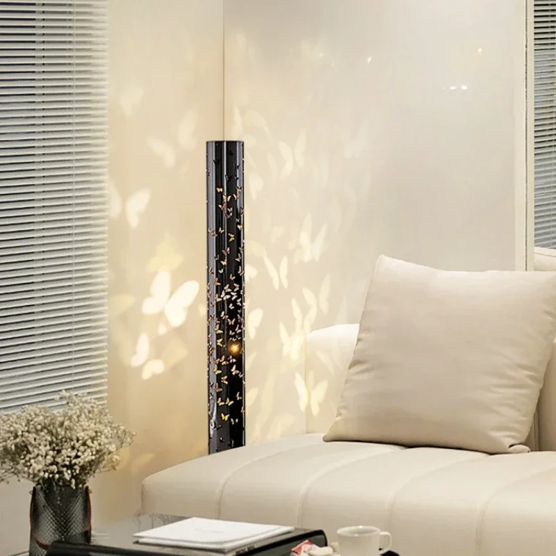 

internet famous butterfly floor lamp Italian light luxury wall corner atmosphere lamp