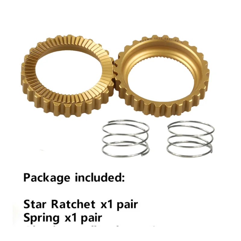 Kit Service Moyeu DT Swiss Star Ratchet 60T - Compatible VTT, Neuf, Couleur Or