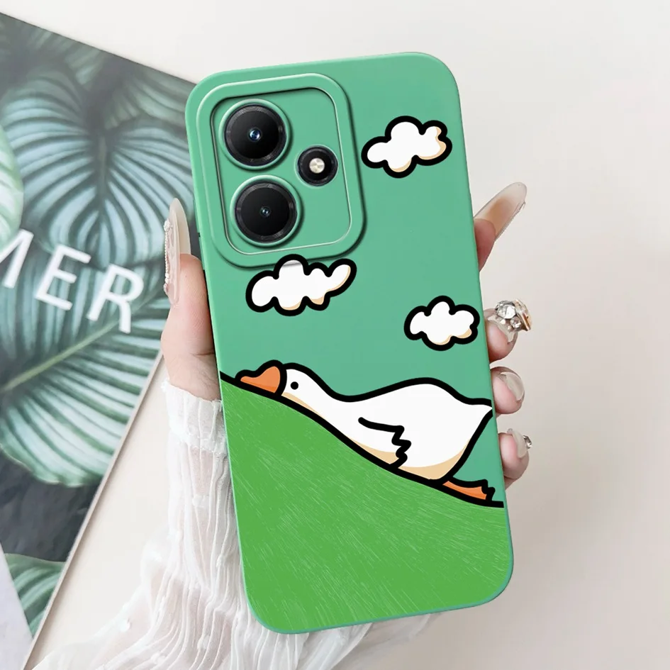 Cartoon Silicone Shockproof Soft Bumper Case - Cute Design