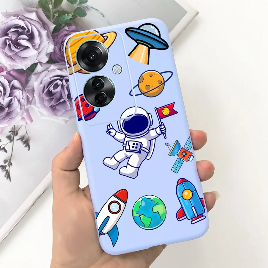 Astronaut Bumper Soft Silicone Slim Back Cover