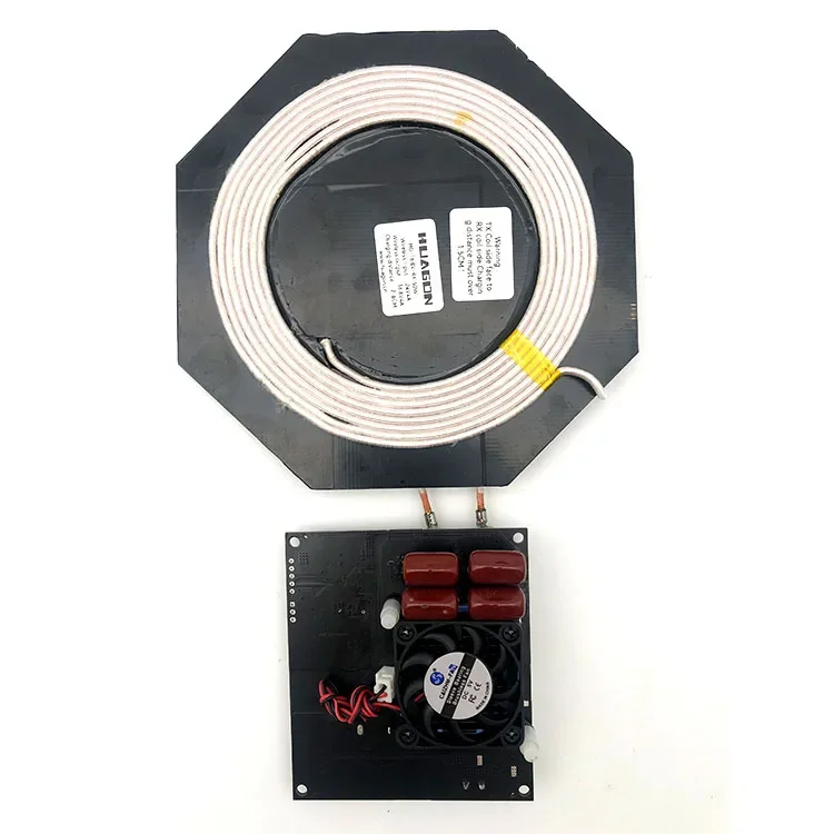 

customized 200 W wide adjusted voltage long range series battery fast wireless charging module