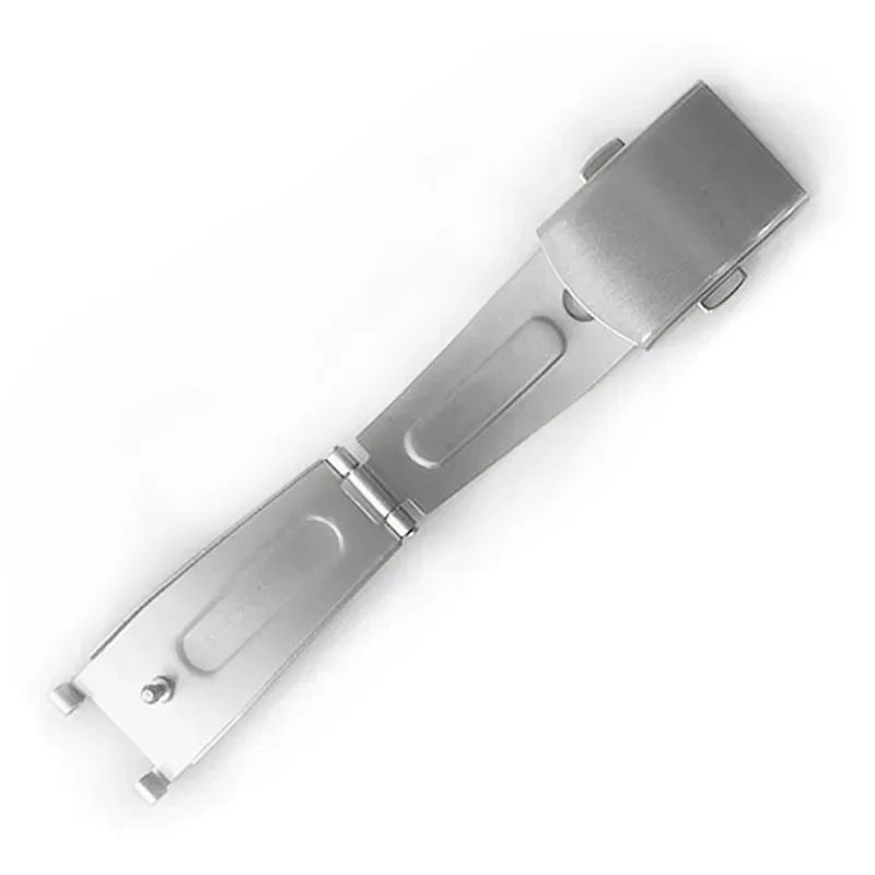 Stainless Steel Butterfly Buckle Watch Clasp - Double Press Folding Design