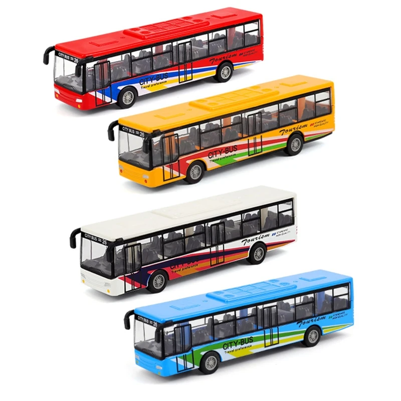 

Simulate Cool Exquisite Bus with Pull Back Action for Kids Bus