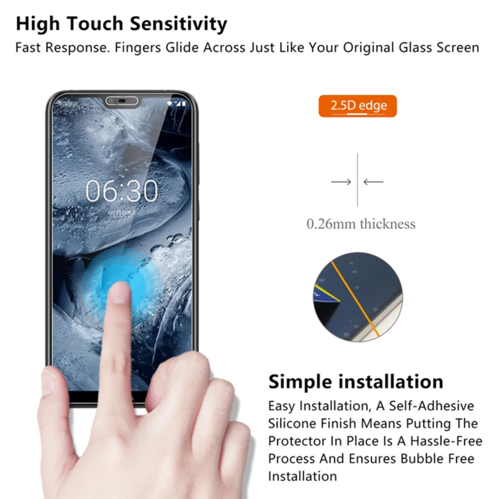 Premium Tempered Glass 9H HD Screen Protector - Ultra-Clear and Durable