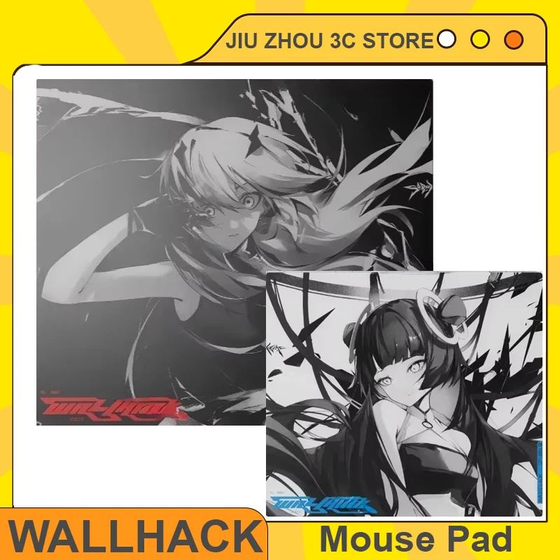 WALLHACK Frenzy SORA Faith Yume Glass Gaming Mouse Pad