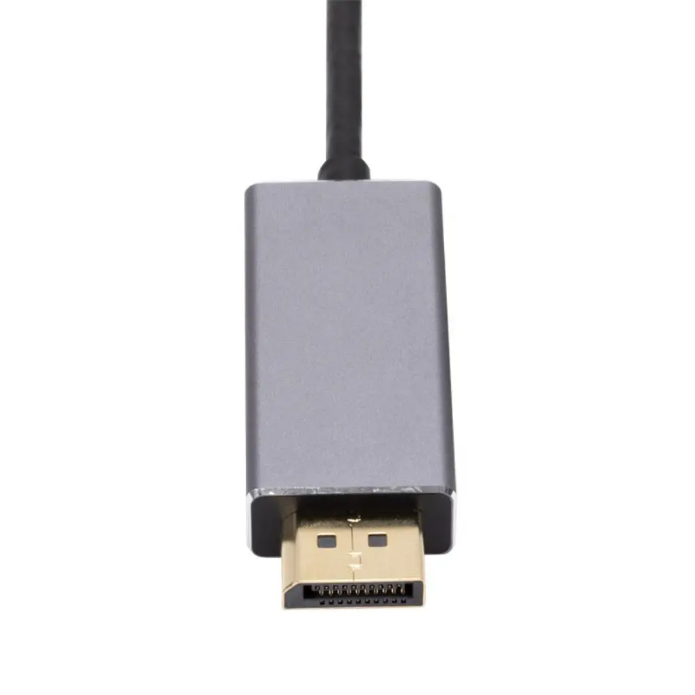 Type-c To Large DP 1.8m Type-C To Display Port Cable DP 1.4 Same Screen Cable HD Conversion Wire for Monitor/Projector/TV