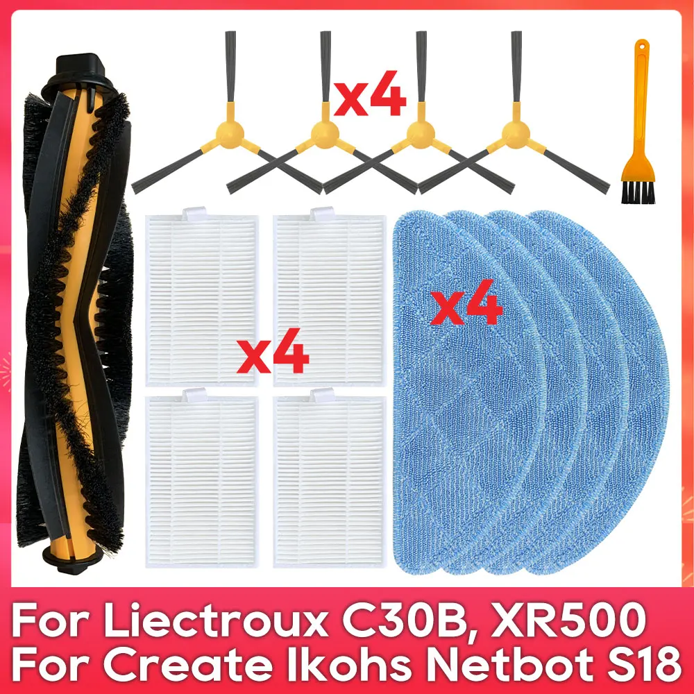 Peças de reposição para Liectroux C30B XR500 E30 , Kabum Smart 500 700