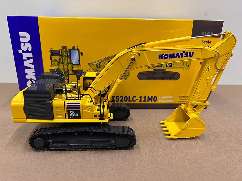 KOMATSU PC520LC-11MO 油圧ショベル 1:43 Amazon | 1/43 完成品 for KOMATSU PC520LC upgraded version