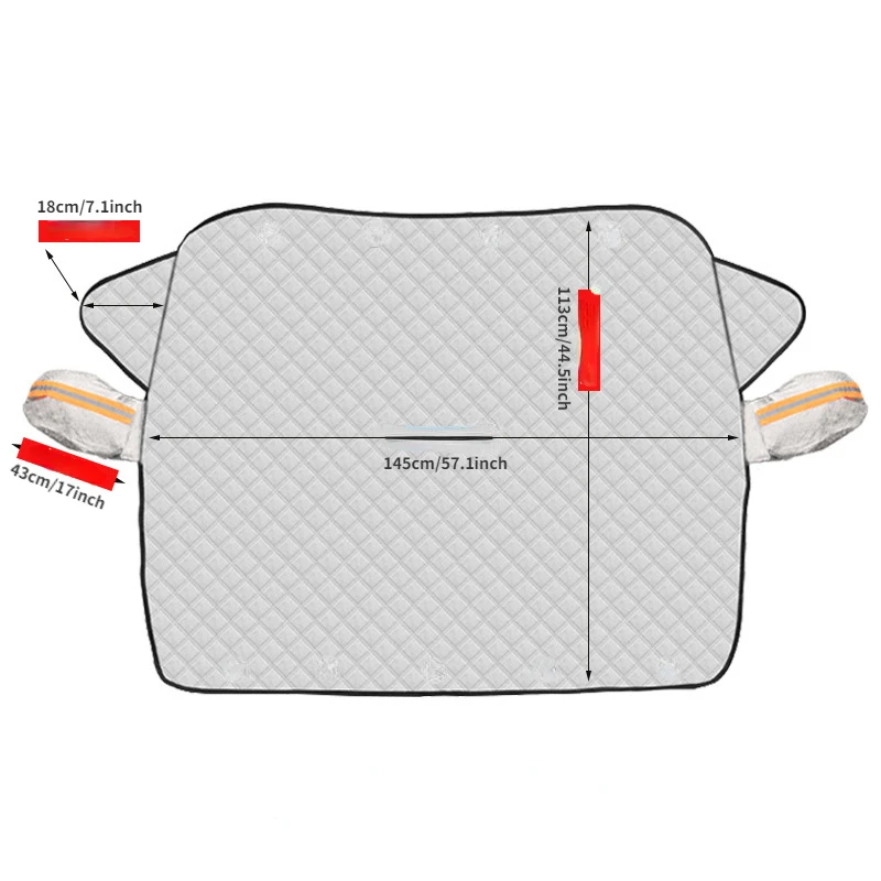 Car Windshield Snow Shield Winter Car Cover Front Window Anti Ice Frost Outdoor Protection car snow shield car cover