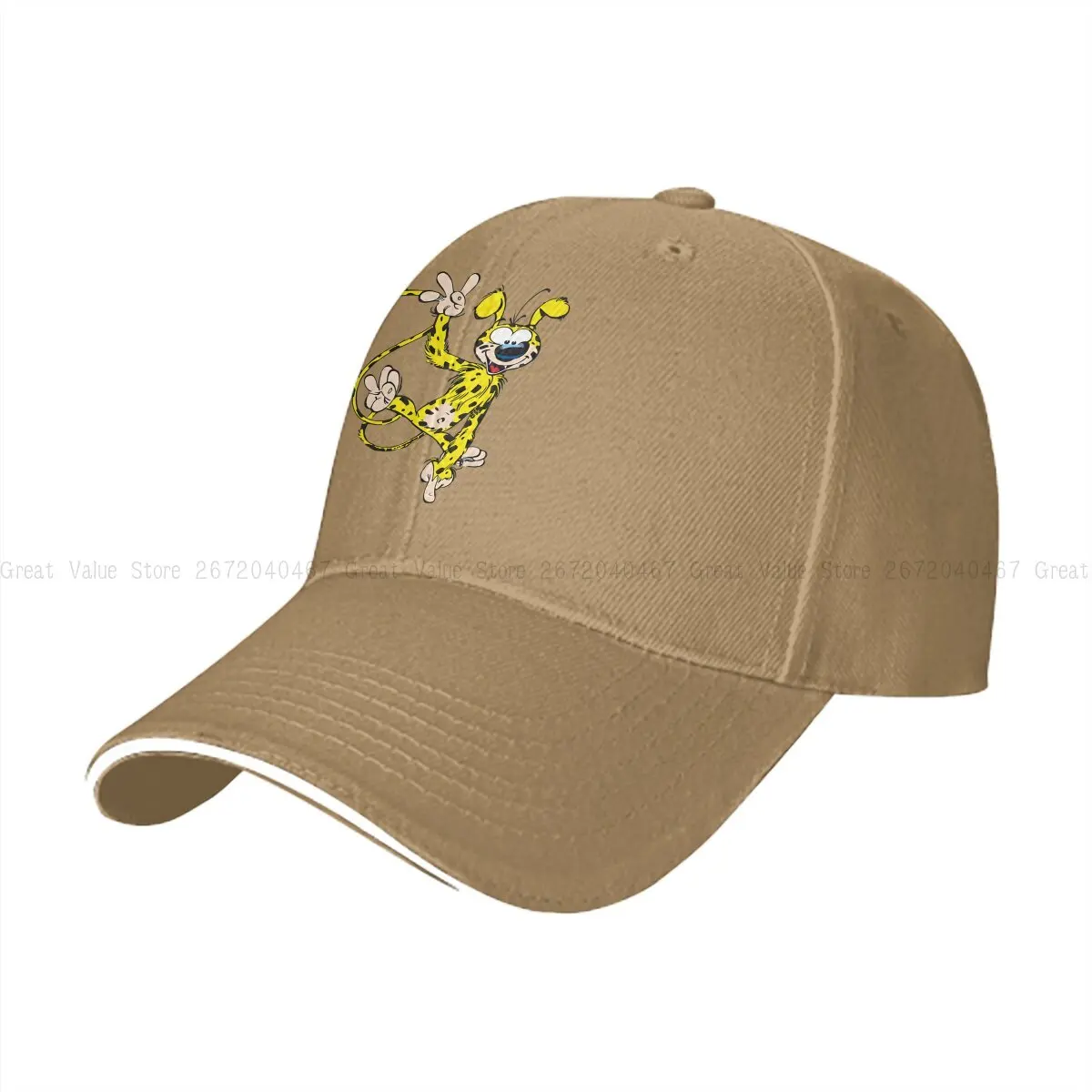 

Подарки на день для Спиро Marsupilami Fantasio бейсболки остроконечная Кепка Marsupilami Женская