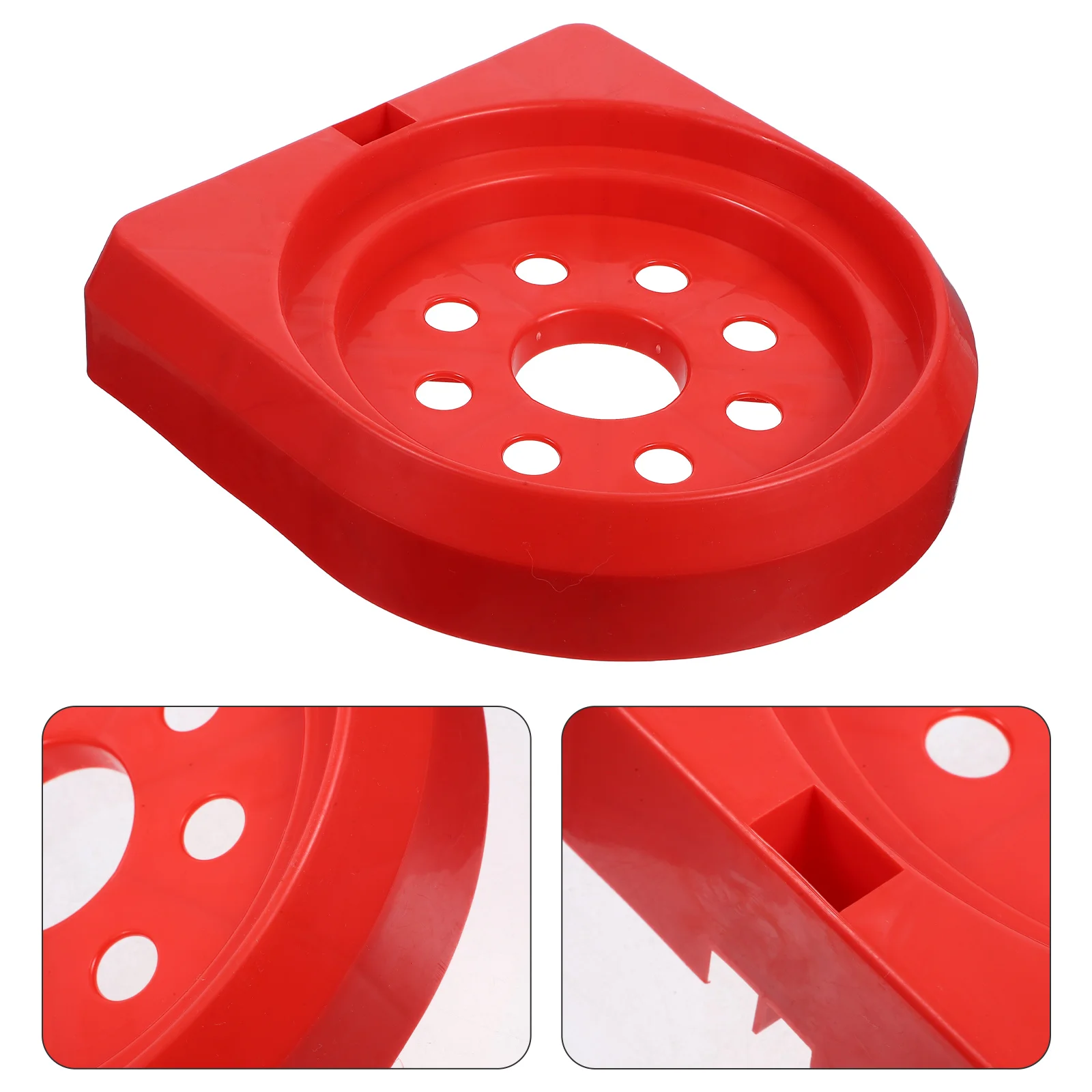 Fire Extinguisher Base Hanging Outdoors Mounted Hook for Vehicle with Bottom Bracket