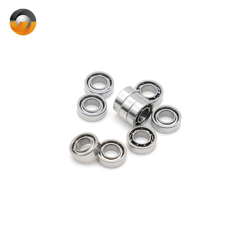 (10개) 440C 스테인레스 스틸 볼 베어링 SMR63 오픈 타입 3x6x2mm 소형 ABEC-9 정밀 베어링 3X6X2mm