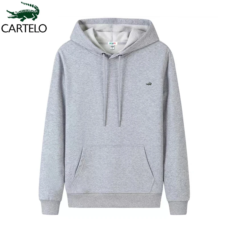 

CARTELO Fashion Clothing Hoodies Couples Clothing Pullover Cotton Round Neck Oversized Hoodie Sports Leisure Sweatshirt Top